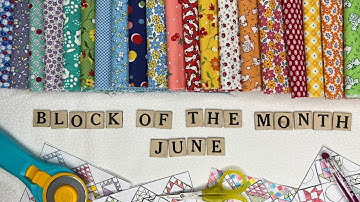 Block 6 of 12 - Our 2023 BASKET BLOCK OF THE MONTH!  See all 3 color ways in two sizes; 10 & 5 inch!
