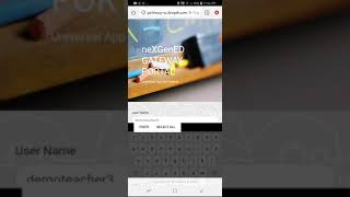 nEXGEn ED: Login/Logout