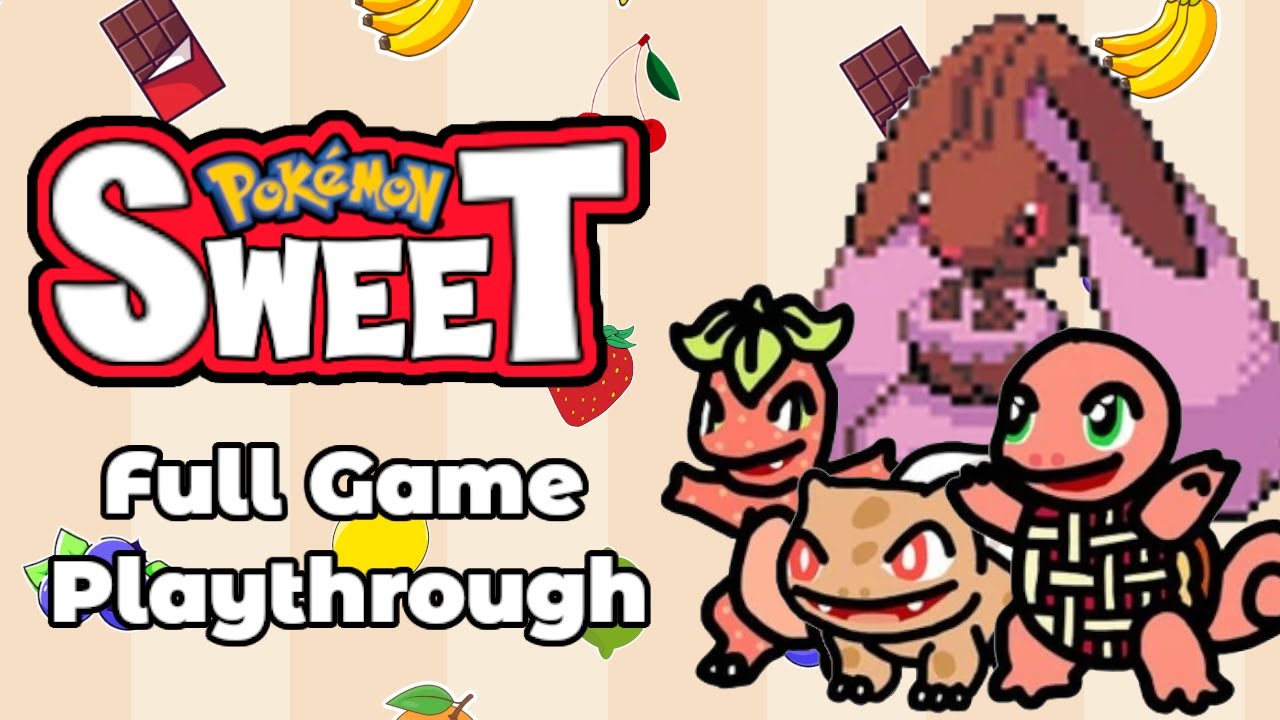 Pokemon Sweet (Rom Hack) | Full Game Playthrough