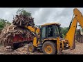 Watch This Expert JCB Operator in Action!😱👌| Fastest Wood Waste Loading by JCB? 🚜|