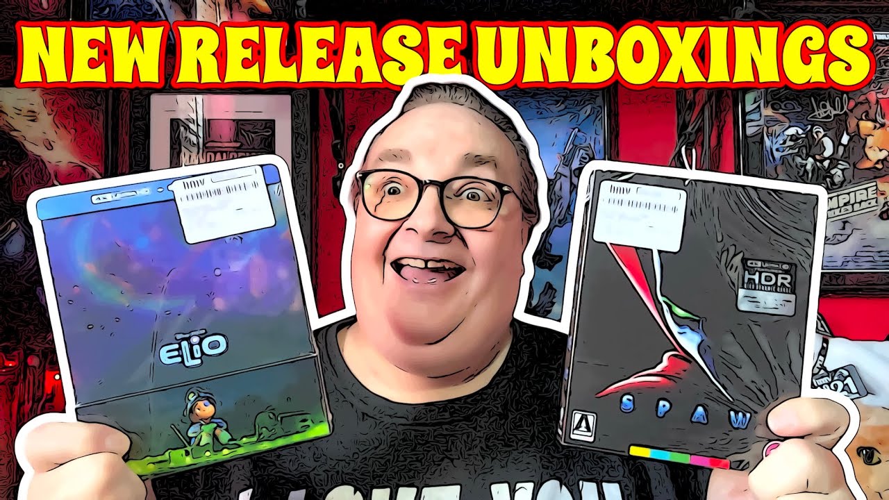 Распаковка новых релизов — Elio 4k Steelbook | Spawn 4K