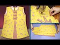Baby Girl Frock Cutting And Stitching || Frock For Girls || Stylish Baby Top