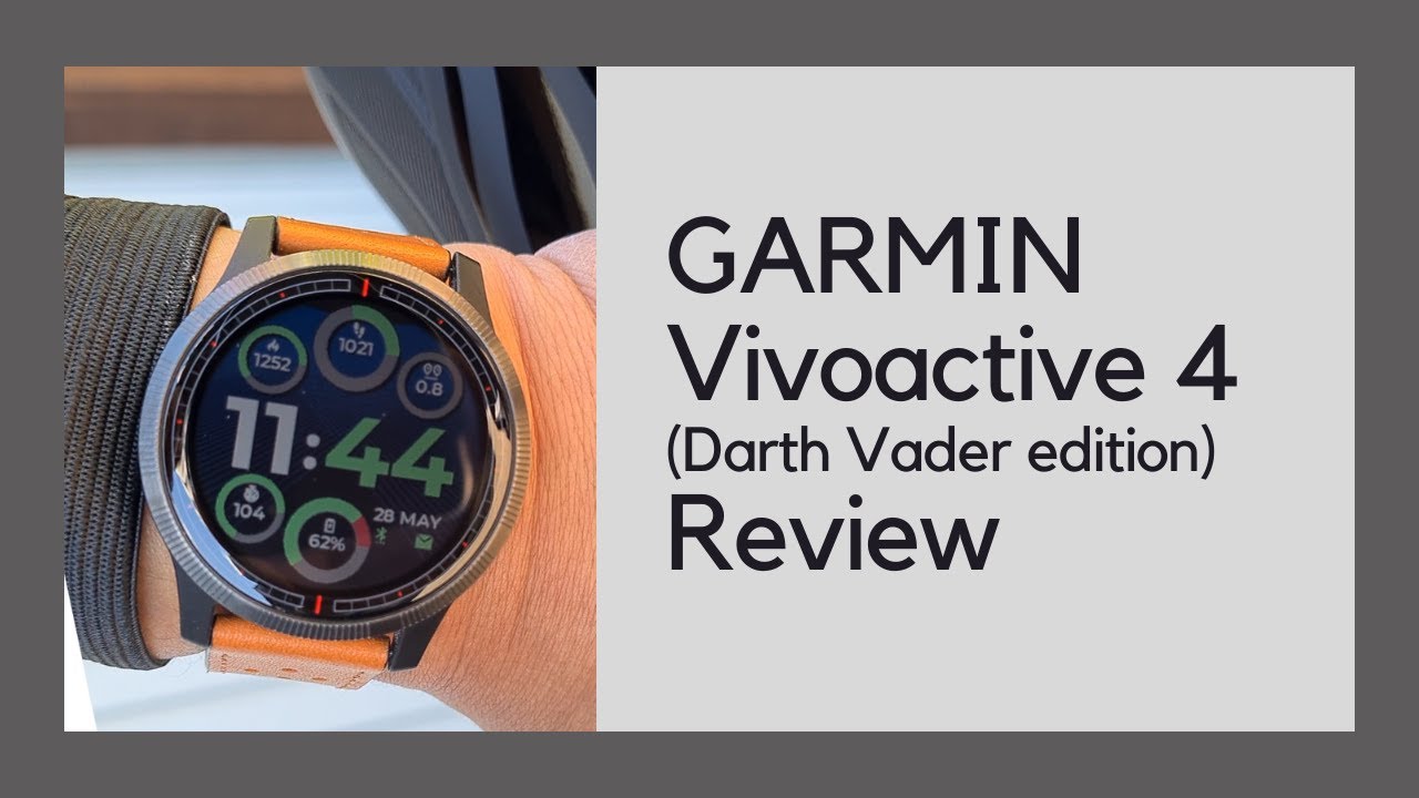 watch review Garmin 4 Vader™Legacy Saga Series - YouTube