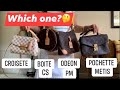 Comparison Louis Vuitton Odeon PM | Pochette Metis | Croisette | Boite Chapeau Souple MM I Chanel LV