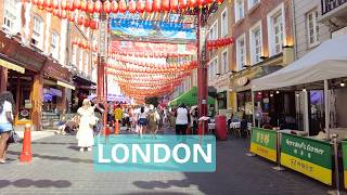 London's ChinaTown & Leicester Square in 4K