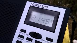 LIDL's Silvercrest World Receiver - reception test - first contact