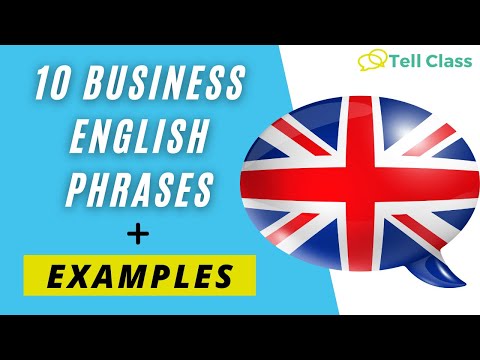 10 Business English Phrases And Example Sentences Part 1 Business English Vocabulary 