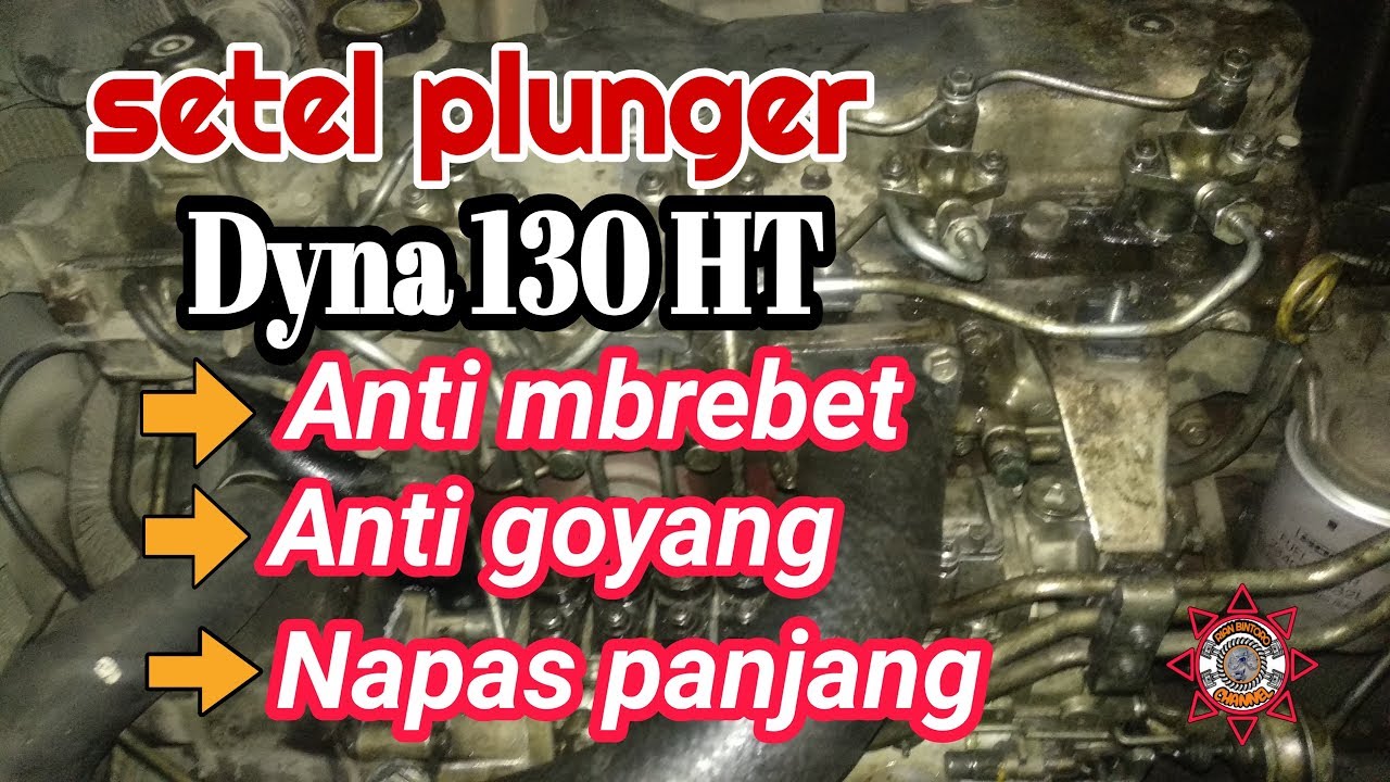 Cara setel plunger dyna 130 HT |Rian bintoro