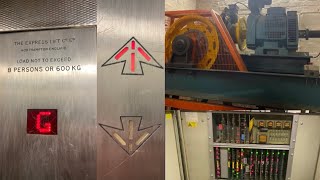 Unusual 1980s Express Lift Installed with TVC Controller - Featuring Motor Room