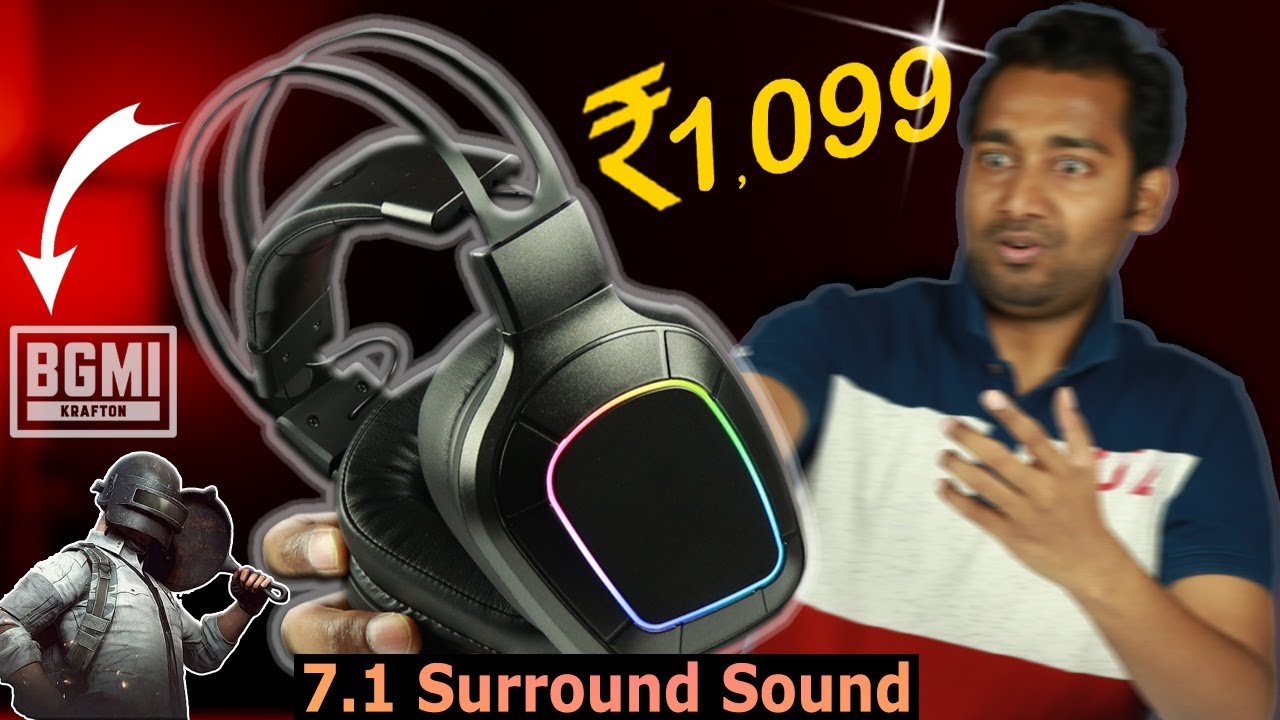 Best Headphones for Gaming under 1000 Rs Nitho Titan Pro 7.1 Gaming