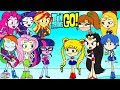 Teen titans go vs equestria girls and friends cartoon character swap  setc