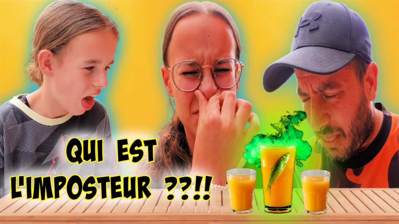 QUI AURA LA BOISSON PIÉGÉE ?🤢🤮 --- QUI EST L'IMPOSTEUR ???🧐