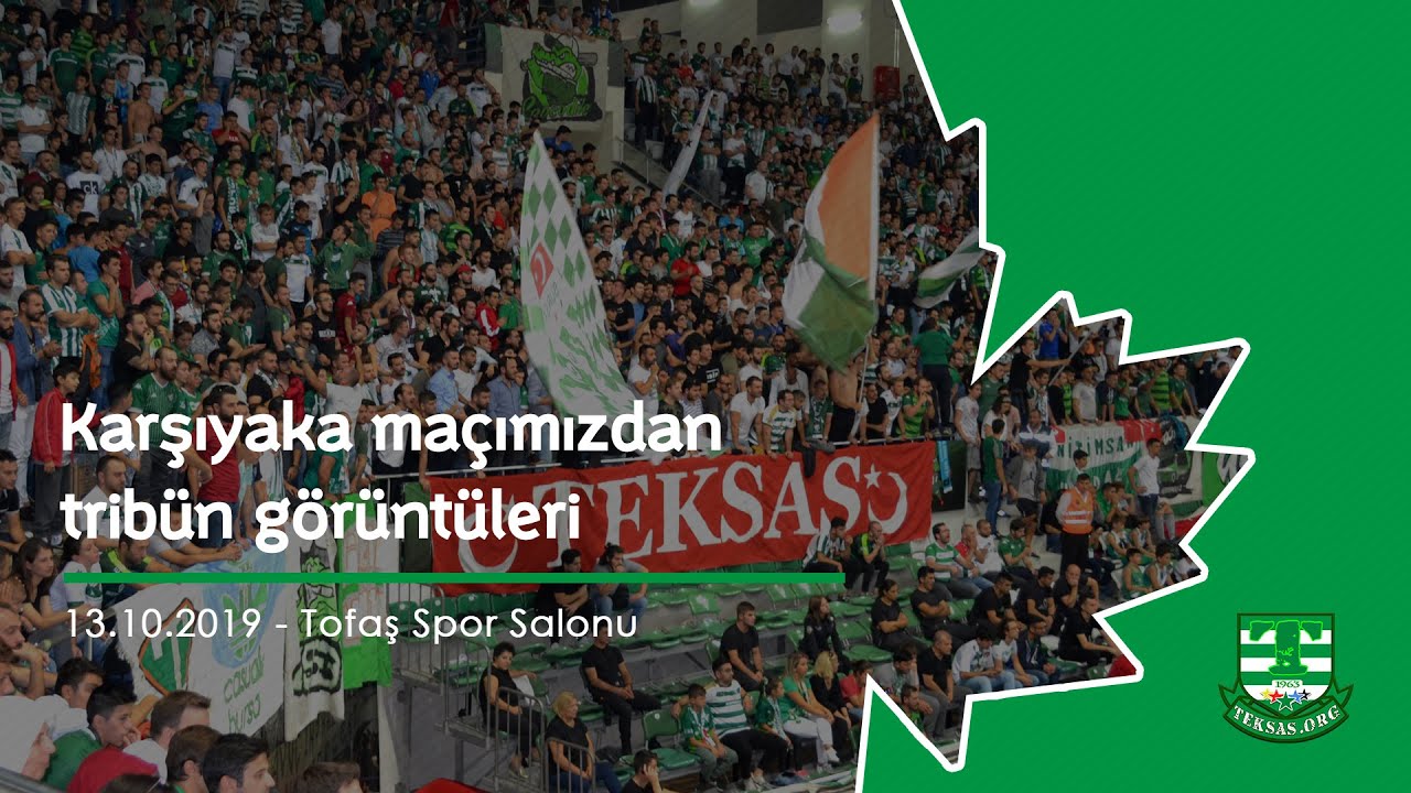 Karşıyaka basketbol maçımızdan tribün görüntüleri