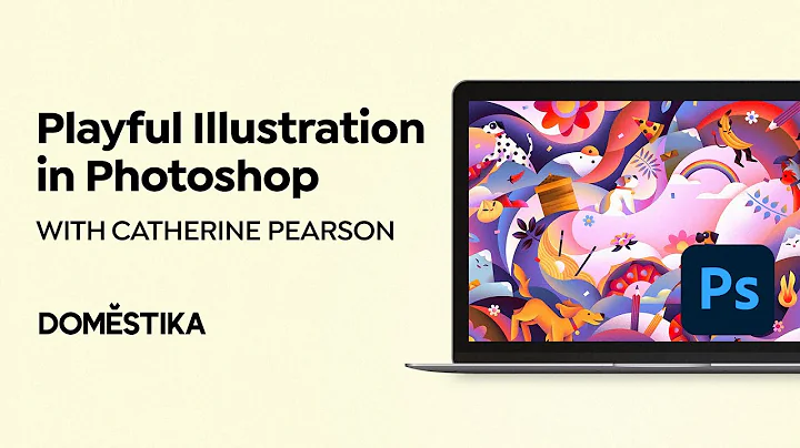 PHOTOSHOP Illustration: Play with COLOR GRADIENTS:...