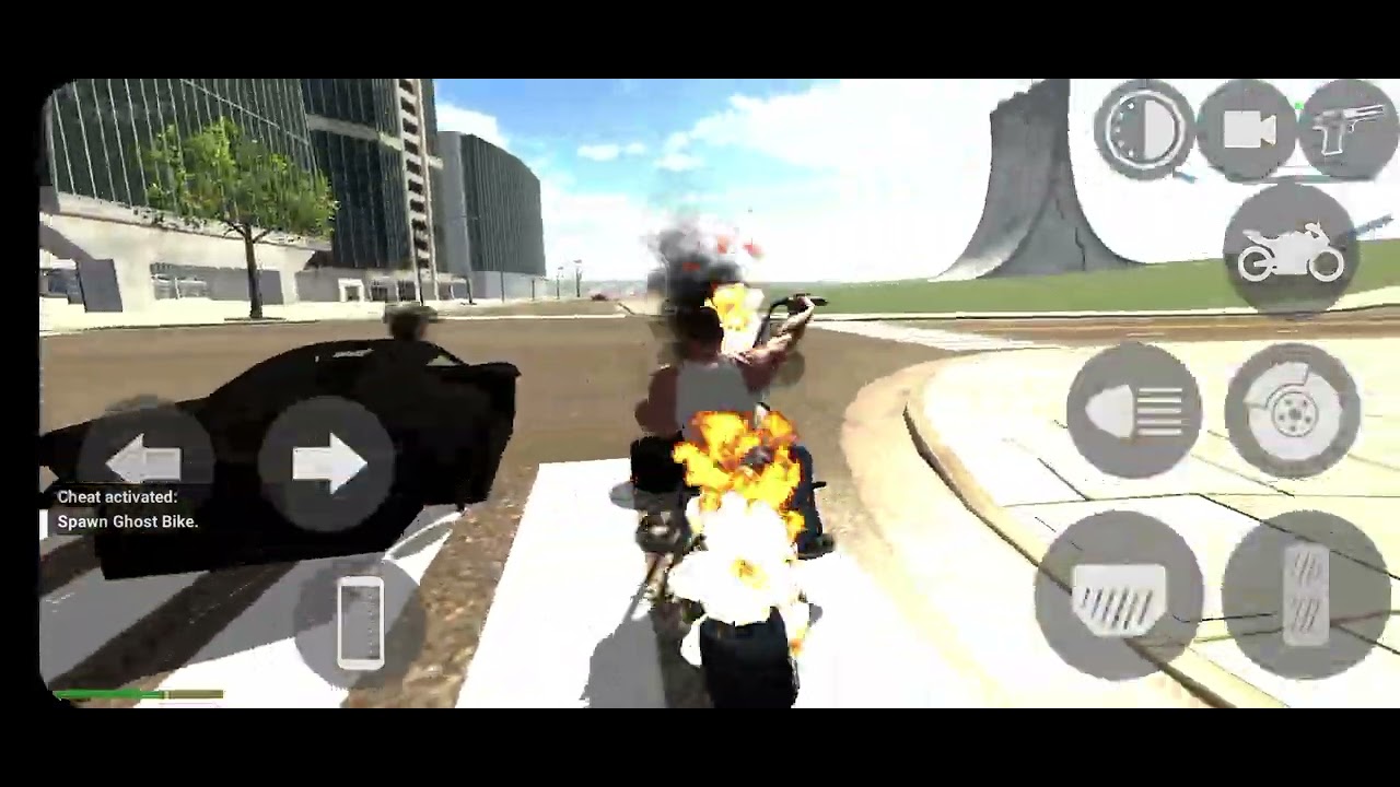 Bick Driver Rider indian bick driver 3d# ghost rider bick - YouTube