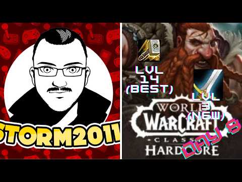 Storm20111's World of Warcraft Classic Hardcore Stream Day 8