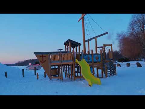 Video: Herkullisia Auringonlaskuja Talvella