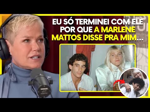 XUXA SE EMOCIONA AO FALAR DO TÉRMINO COM O AYRTON SENNA | PodcatsDelas Cortes