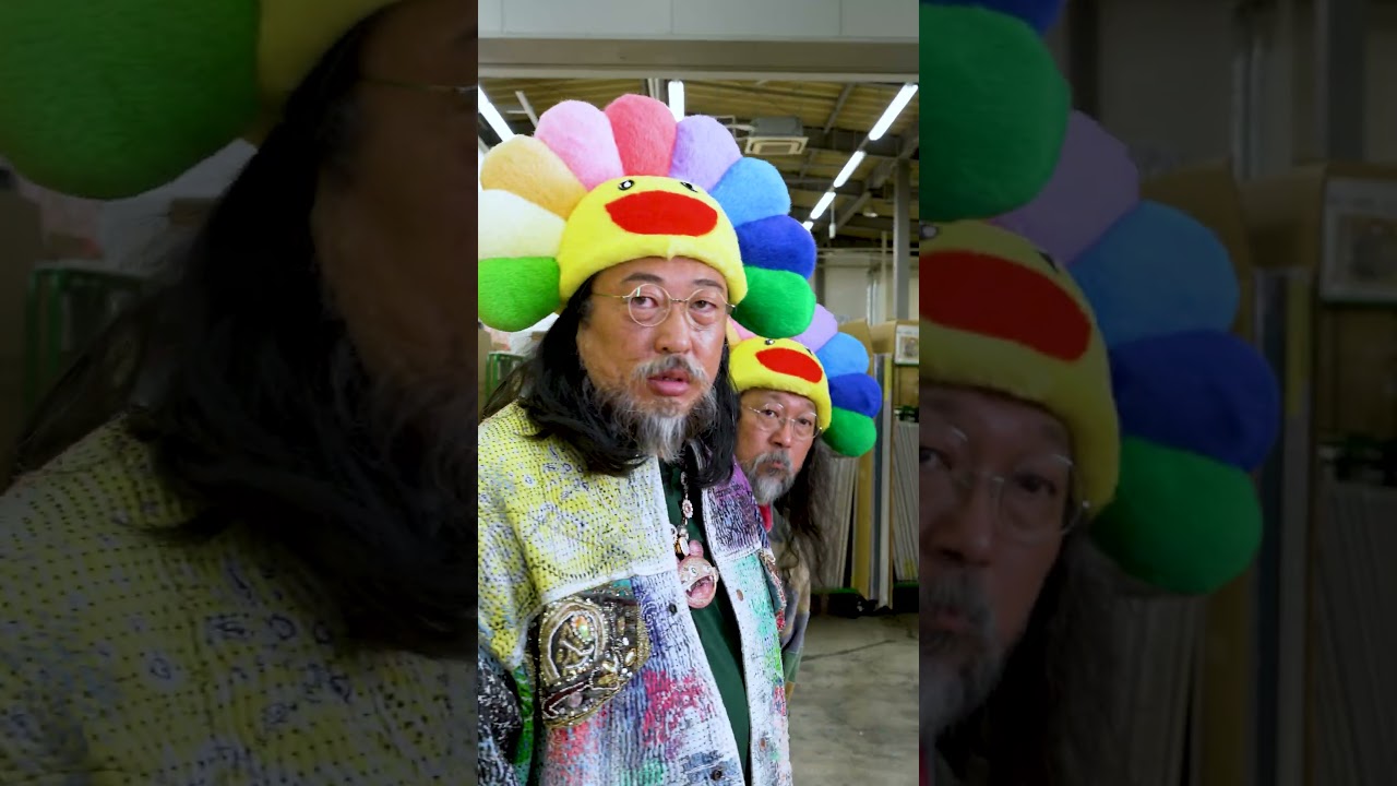 Murakami Twins!? #mnnkbro #ロバート秋山 #takashimurakami - YouTube