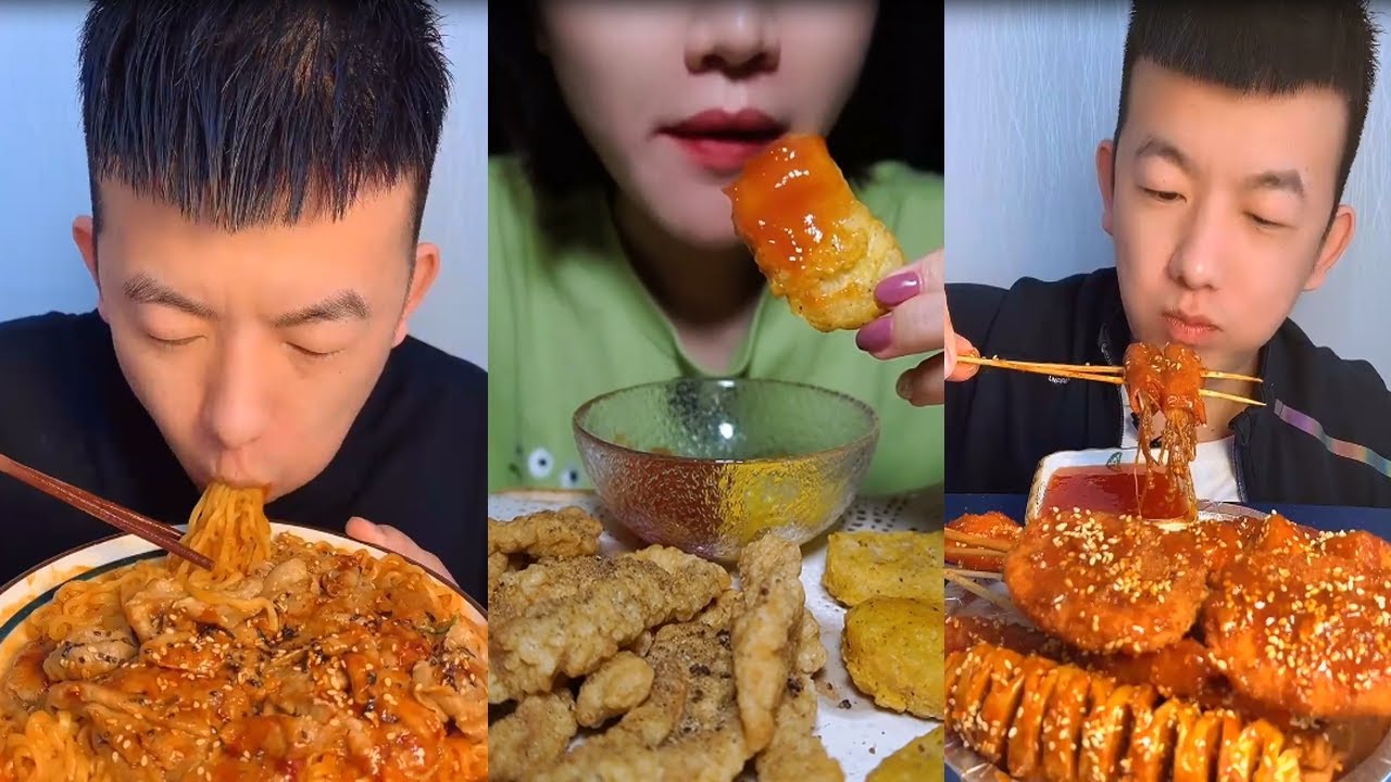 Asmr Mukbang Eating Food Challenge 9 Youtube