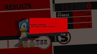 SONIC FORCES - Stage 11 (1:00:01) under 75 seconds