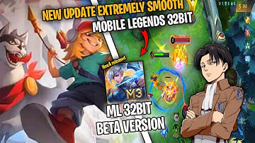 New!! Release Nov. 4 MLBB- 32Bit Beta Version Optimize Apk Fix Lag Fps
