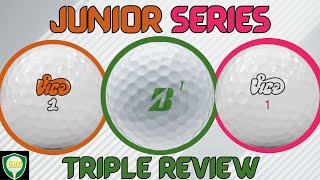 Vice Tour Jr VS Bridgestone Electron VS Vice Pro Jr Golf Ball Reviews | Not Just for Juniors screenshot 2