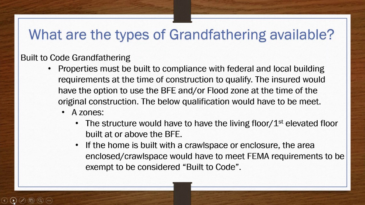 2017 Grandfathering YouTube