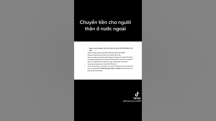 Làm thế nào để chuyển tiền ra nước ngoài năm 2024