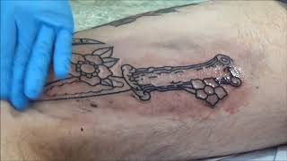 Tattoo Yakutian knife