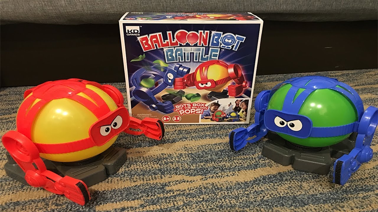 Balloon Bots Batalha Luta Robos Brinquedo Balão Criança Jogo - Polibrinq