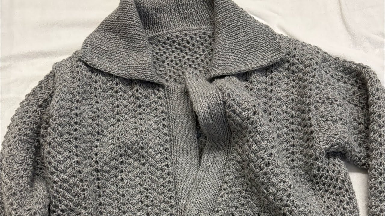 38 beden karın hırka Mont gibi hırka oldu 👍🏻 #knitting #örgü #crochetcrosai #handmade 