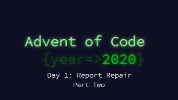 C# | Advent of Code 2020 - Day 1: Report Repair - Part Two