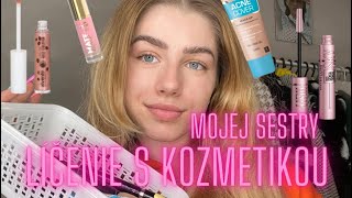 Líčenie s kozmetikou mojej sestry 💄