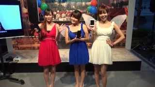 20140921 HTC butterfly 2 華納威秀 小可+小文+廷廷 4K 2160p