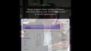 Stop wasting time! Bling’s AI-powered sales dialer connects you with more leads faster..