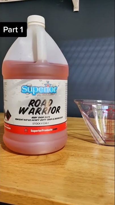The Best Bug Remover for Autodetailing. Superior Products Road Warrior Review. #shorts #detailing