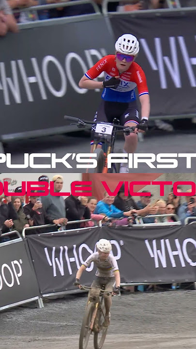 Puck Pieterse at the double in Leogang! 🥇🥇 #MTBWorldCup #MountainBike #MTB #XCO #XCC #Cycling