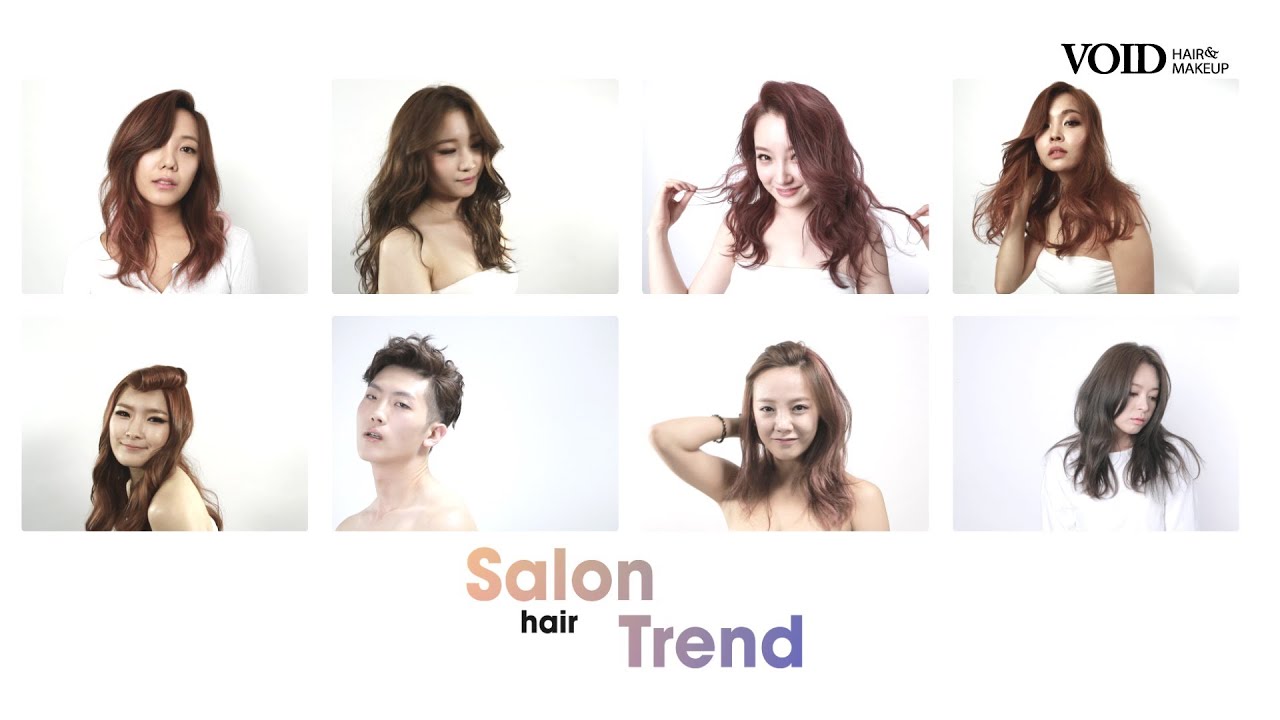 7 Color Hair Collection 따라하고 싶은 7가지 헤어컬러 컬렉션 [트렌드] - YouTube