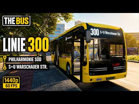 The Bus | Berlin | Linie 300 | Philharmonie S. – S+U Warschauer Str. | 1440p60