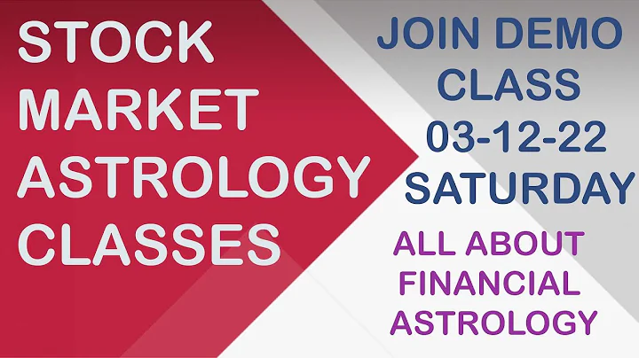 Financial Astrology Course | Stock Market Astrology | Learn Vedic Jyotish |/KP | Cuspal Jyotish