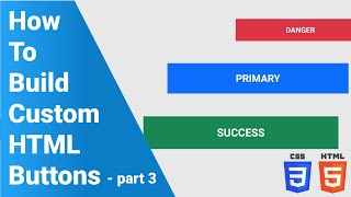 How to build custom HTML block buttons from scratch