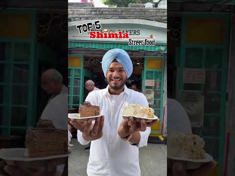 Shimla famous street food #streetfood #trendingshorts #shimlafood #shimlamallroad #shimlatour