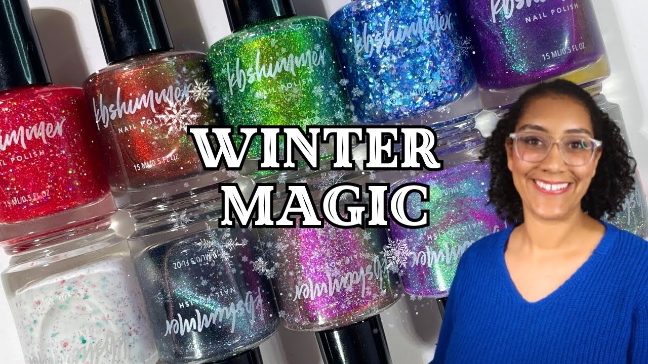 KBShimmer Winter 2025 │ Коллекция Winter Wonderland │ Образцы, сравнения и обзоры