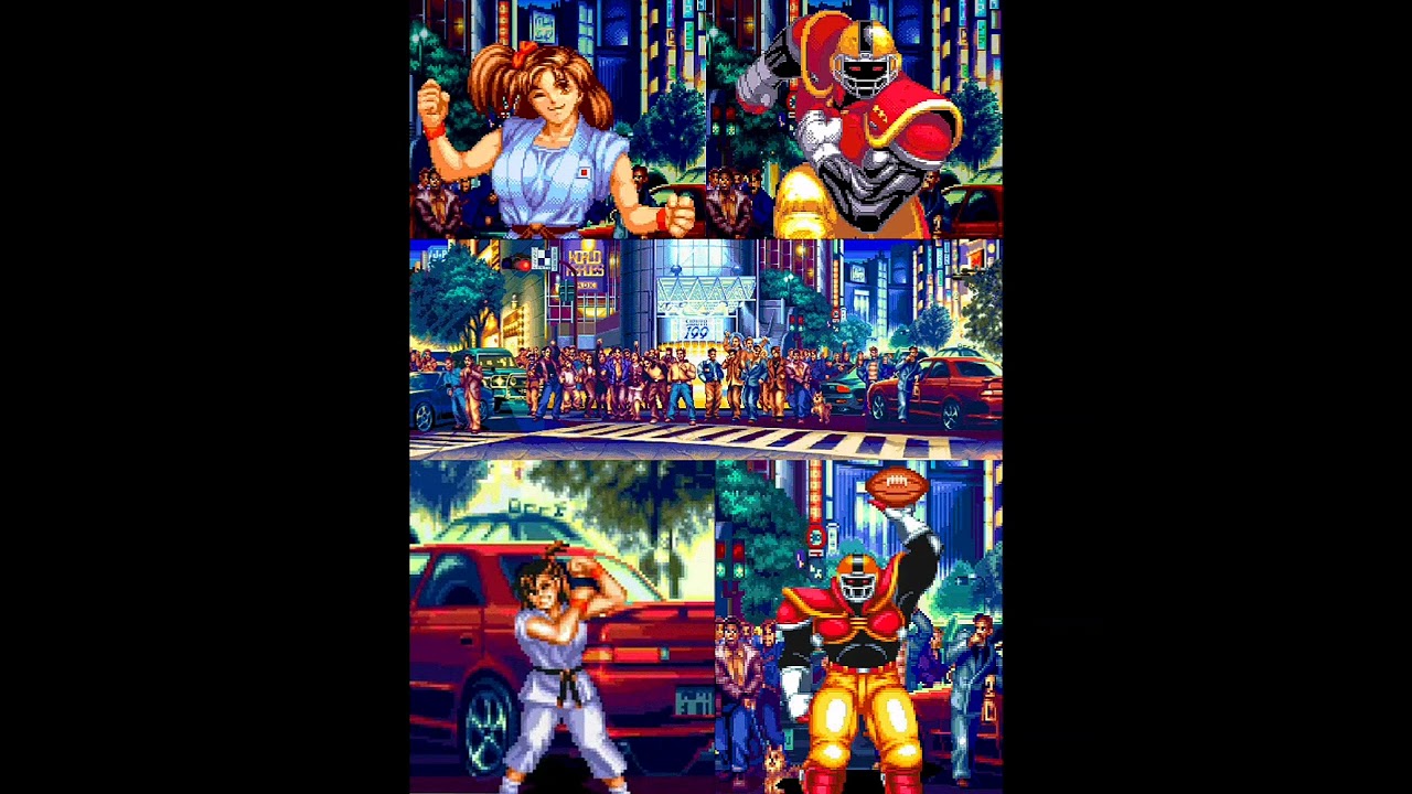 World Heroes Perfect [ARCADE] - Big City (Present Day Stage Theme)