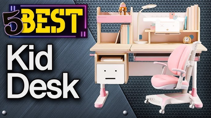 EASY DIY Kids Desk With Storage And Chair - Beginner-friendly 1