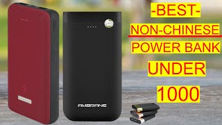 Best Non-Chinese Power Bank under 1000 2020 || Best top 3 power bank under 1000 || tech driven