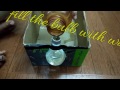 Homemade Projector In 2 minutes using bulb and shoe box ! How To make smart  Phone Projector !