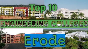 Top 10 Engineering College in Erode || Kongu engineering college || Bannariamman college