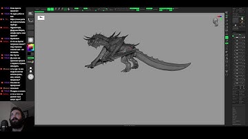 [ENG/RU] Character/Creature Art Stream #art #3D #b3d #zbrush #designn